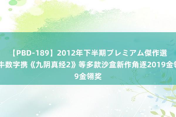 【PBD-189】2012年下半期プレミアム傑作選 蜗牛数字携《九阴真经2》等多款沙盒新作角逐2019金翎奖